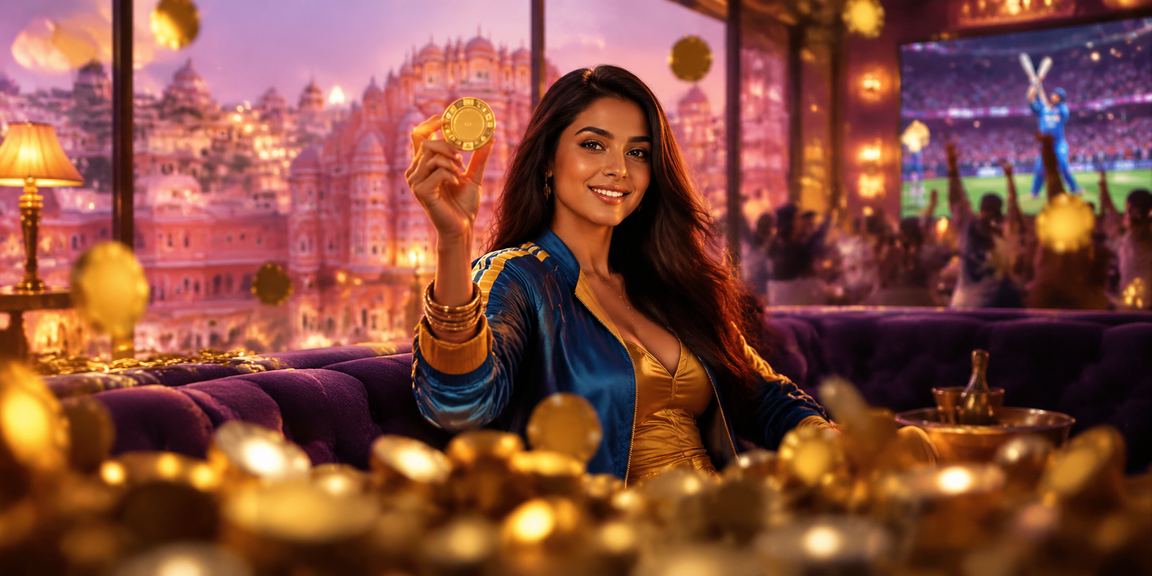 Live casino gaming in Jaipur with bright background and players enjoying